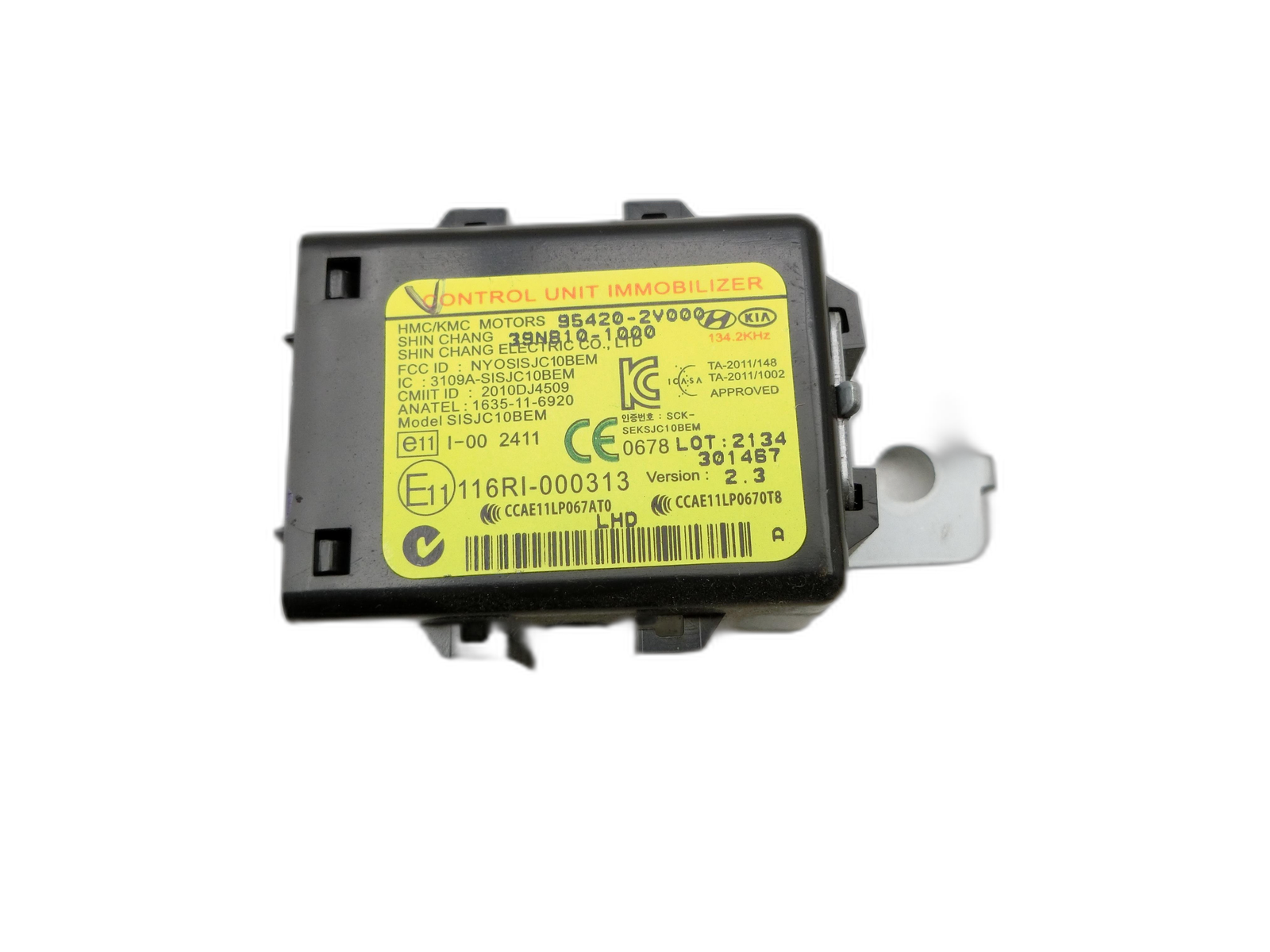 Hyundai I40 CW 11-15 GDi 1,6 99KW Wegfahrsperre ECU Steuergerät  - Bild 1