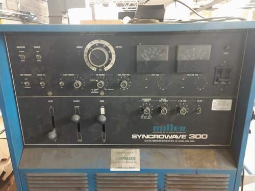 Miller Syncrowave 300 AC/DC Tungsten-Arc Welding Power Source 230/460v 1ph