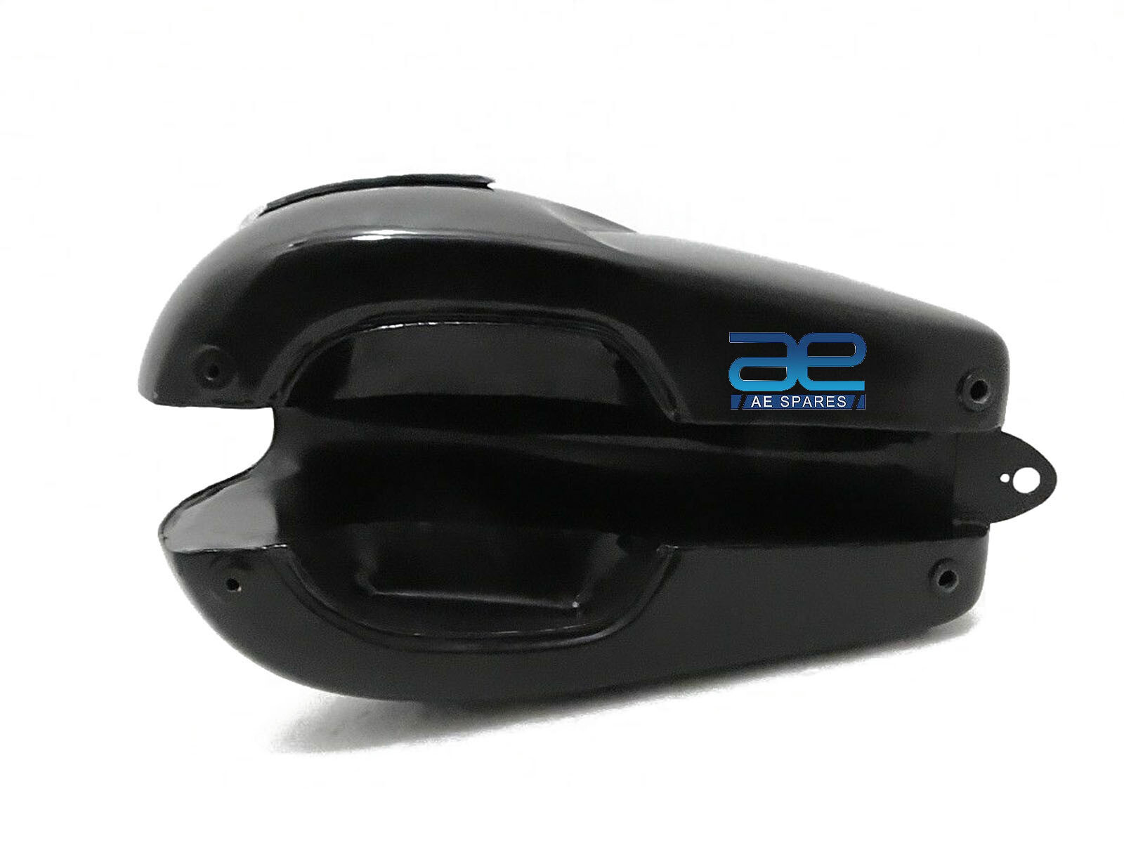 Fuel Tank With Side Badge Black Painted For Triumph T120 Bonneville 3.5 Gallon