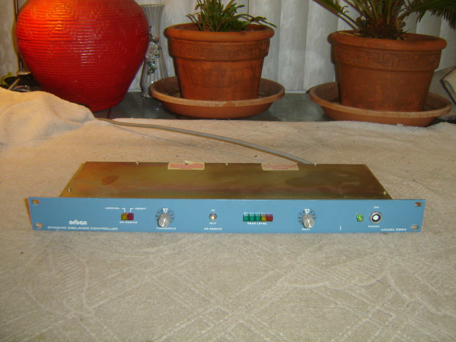 配信機器・PA機器・レコーディング機器 Orban MODEL 526A Orban 526A, Dynamic Sibilance Controller, Preamp, Vintage
