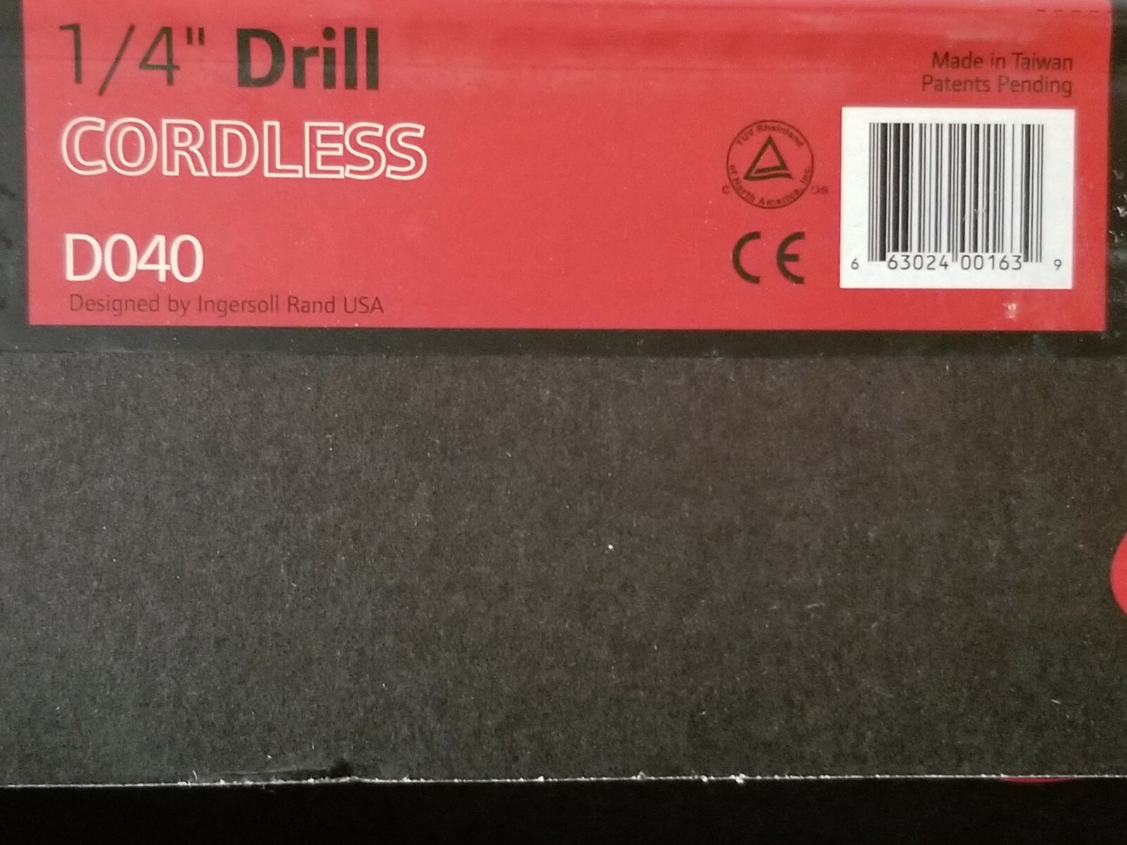 Ingersoll-Rand IRD040 1/4'' Keyed Chuck Cordless 7.2V Mini Drill/Driver - (Bare