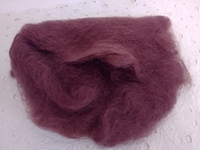 100% Very Soft Fine MOHAIR MED Brown Repair Part Antique Bisque or Reborn Doll