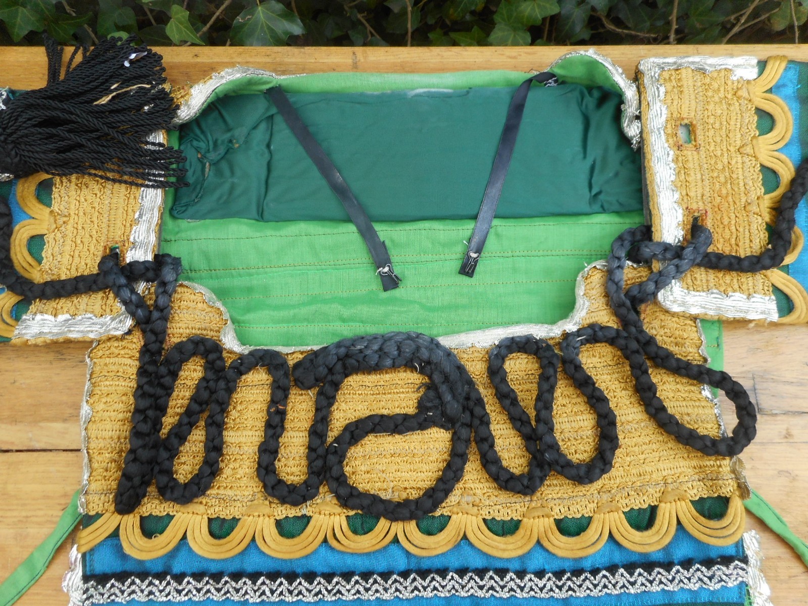 Vintage Mardi Gras Ball Costume Outfit Beautiful ! Antique Handmade Hat