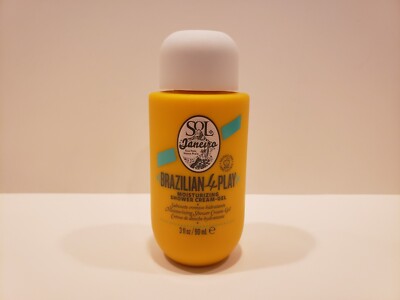 Sol De Janeiro~Lot of 2 Brazilian 4 Play Moisturizing Shower Cream-Gel~3ozEACH