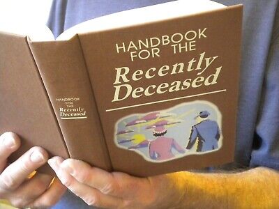 Handbook for the Recently Deceased Book movie prop - Tim Burton Beetlejuice fans