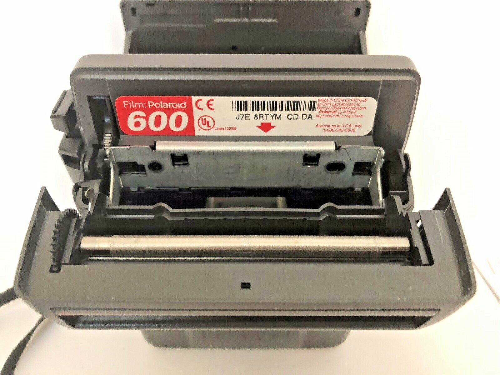 Polaroid One Step Close Up 600 Instant Film Camera Black vintage