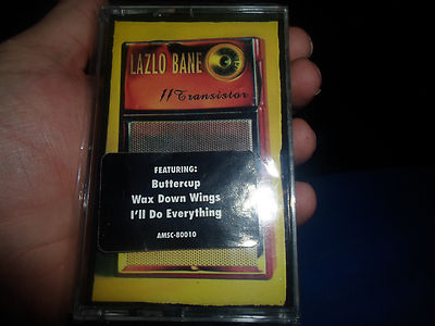Lazlo Bane 11 Transistor Cassette New Sealed