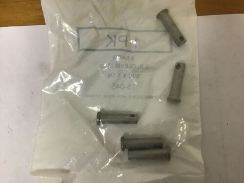 (5) Pack 15-045 ITW BEE Leitzke  5/16" X 1 1/8" Stainless Clevis Pins