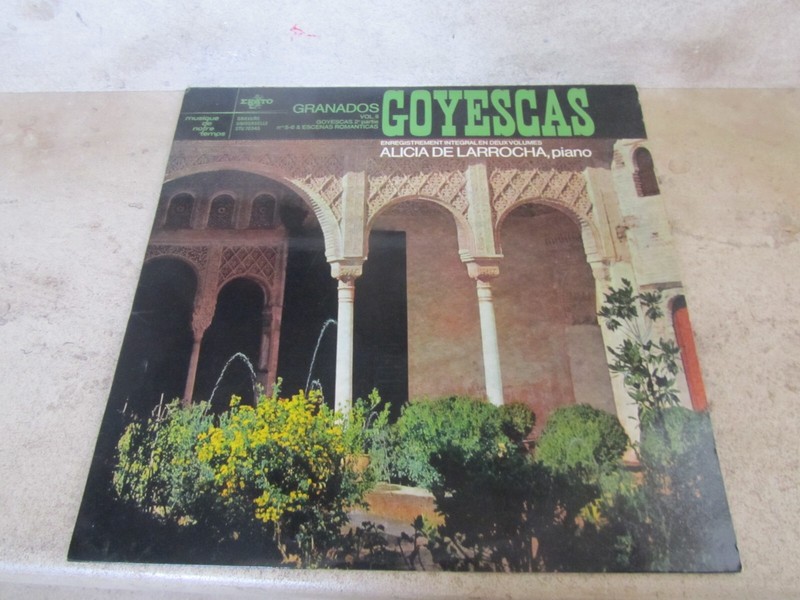 Lp Vinyl  Granados, Alicia De Larrocha â Goyescas - Vol.Ii