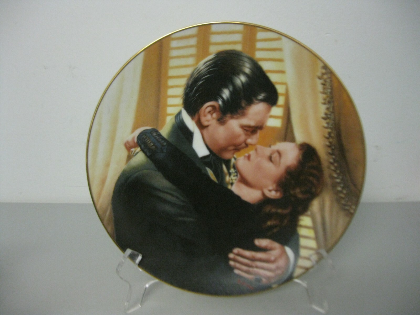 Gone with the Wind  Marry Me Scarlett!  Plate Paul Jennis 1991