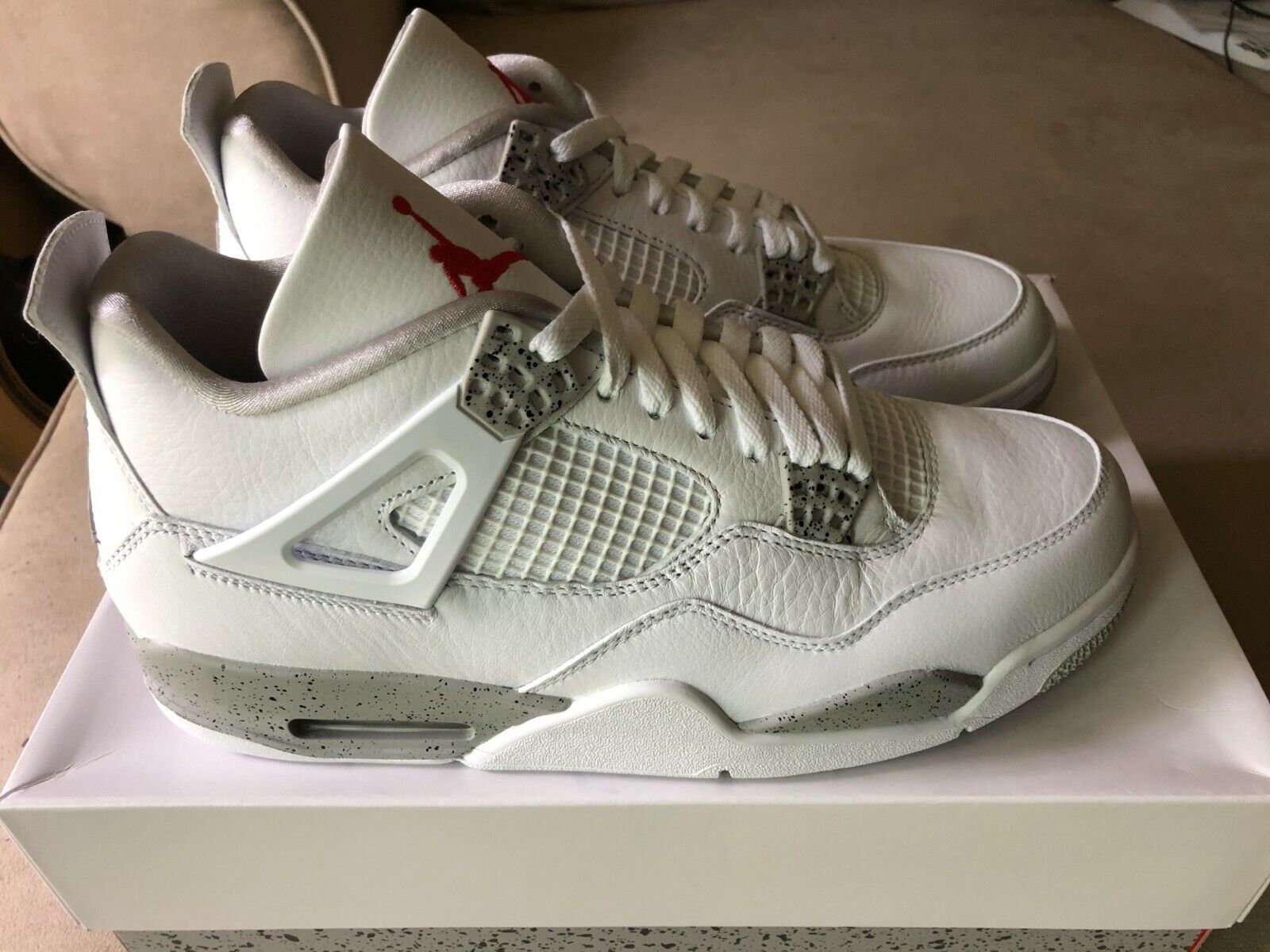 Jordan 4 Retro White Oreo (2021) CT8527100 GS(size under 7 Jordan 4 Retro White Oreo (2021) CT8527100 GS(size under 7