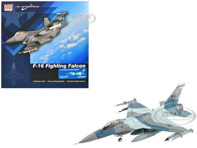 LOCKHEED F-16C FIGHTING FALCON AIRCRAFT ''BLUE FLANKER'' 1/72 HOBBY MASTER HA38032