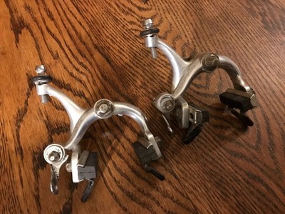 NOS CAMPAGNOLO VINTAGE 80/'s Brake Caliper Dome Nuts 4 pack steel 6mm threaded