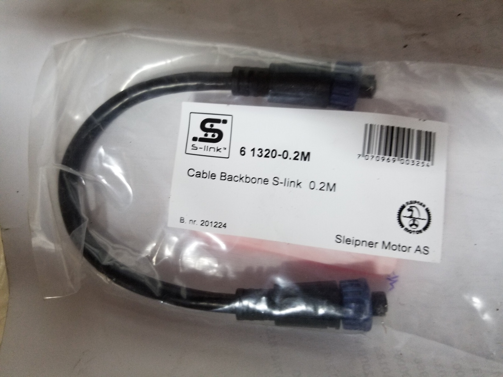 Side-Power 6 1320-0.2M Sleipner 0.2m S-Link Backbone Control Cable SM61320-0.2M - Picture 1 of 2