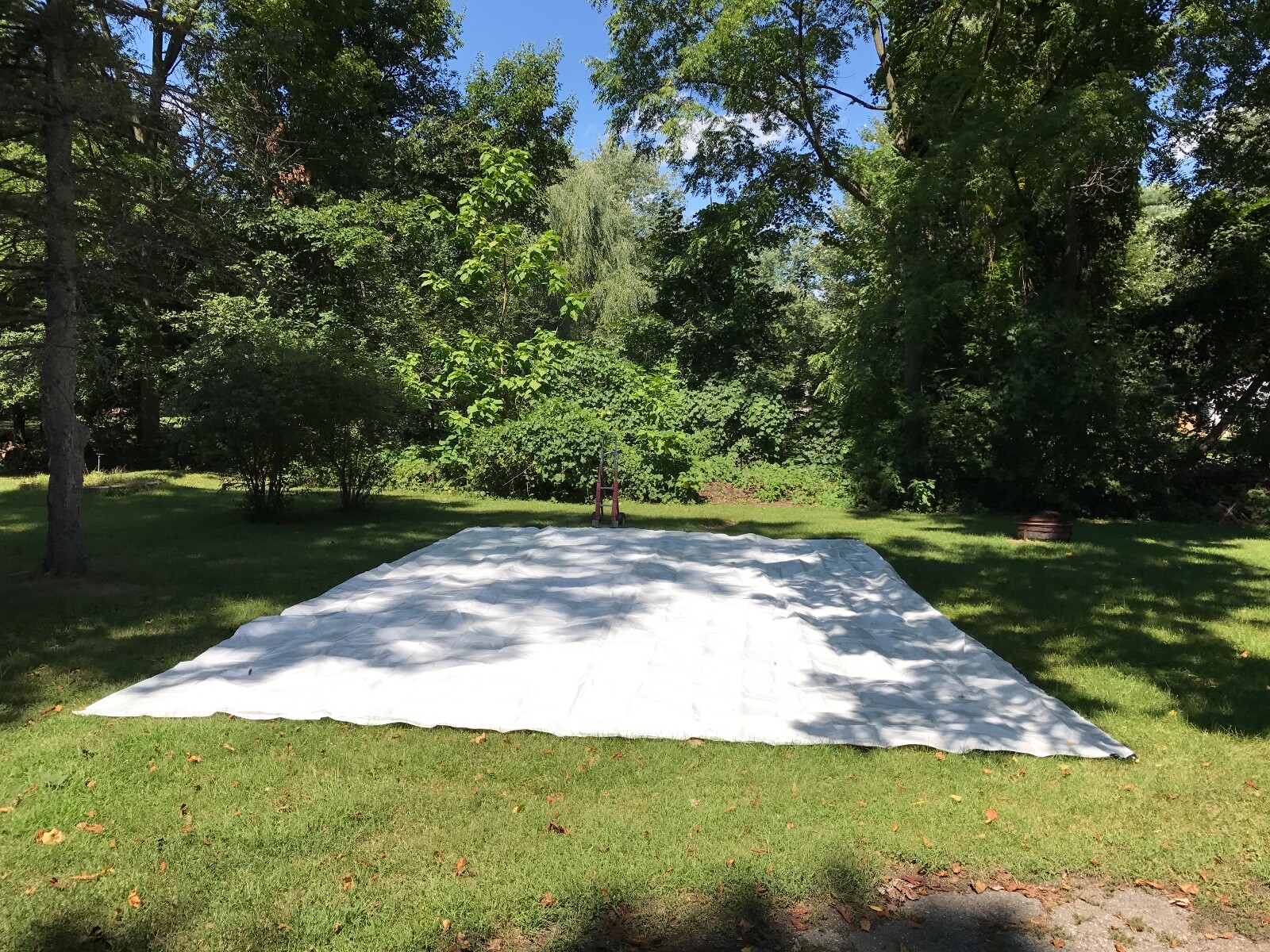 WHITE PREMIUM THICK REINFORCED EXTREME HEAVY DUTY TARP 34x40 feet