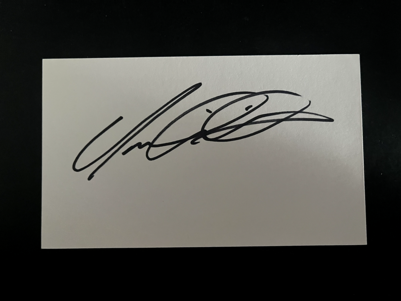 TREVOR SINCLAIR - FORMER WEST HAM FOOTBALLER - SIGNED WHITE CARD