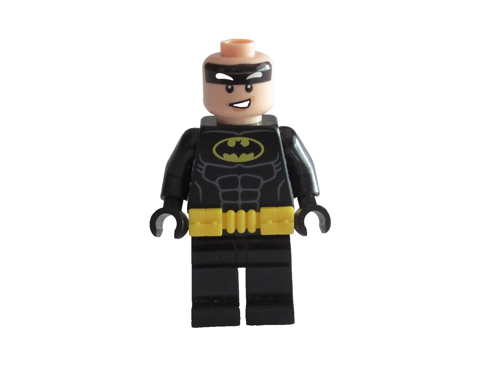 READ LEGO Batman BLACK WITH YELLOW UTILITY Belt Minifigure No Helmet No Cape eBay
