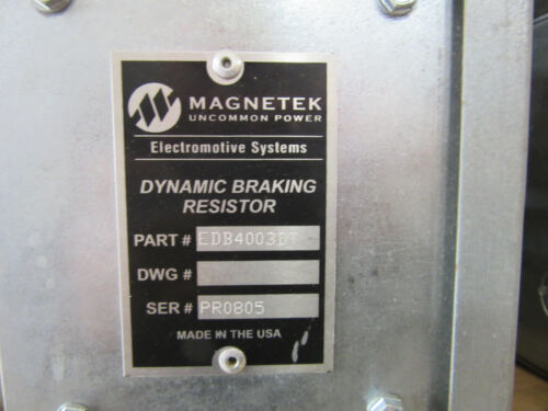 Magnetek EDB4003DT Dynamic Braking Resistor NEW!!! in Cabinet Free Shipping