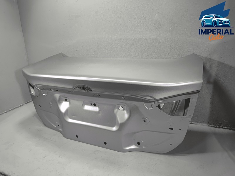 Used 2013–2020 Ford Fusion Rear Trunk Deck Lid Tailgate Shell Silver OEM
