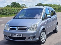 2007 Vauxhall Meriva 1.6i 16V Design 5dr MPV PETROL Manual