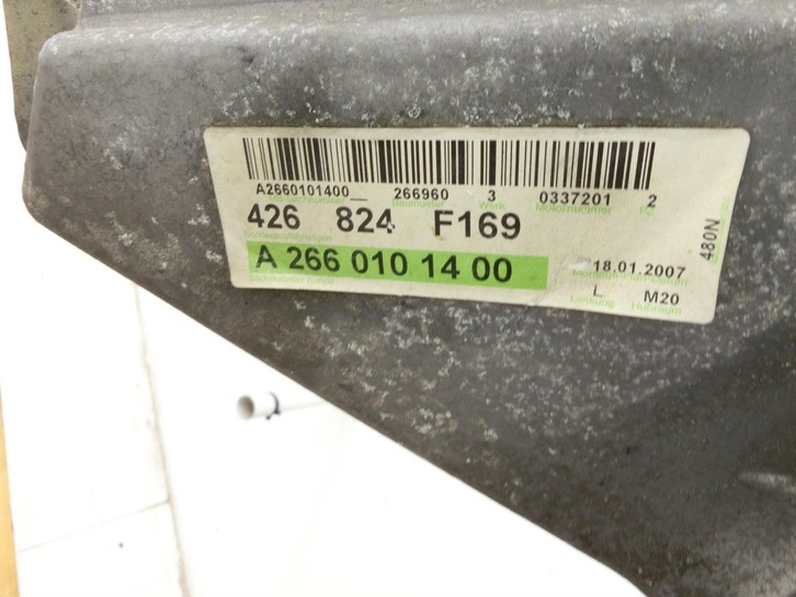 Mercedes W245 B200 05-08 2,0 100KW M266 Motor 266.960 Mercedes W245 B200 05-08 27.09.2007 A2660101400 gebraucht Vorschau 8
