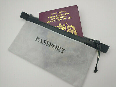 Wild Sky Gear DCF Cuben Fibre passport zip Pouch lite UL from just 7.8g!