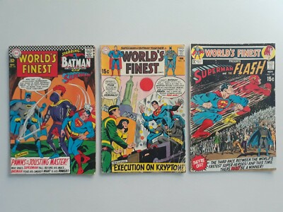 World's Finest Comics 168, 191, 198 DC Comics 