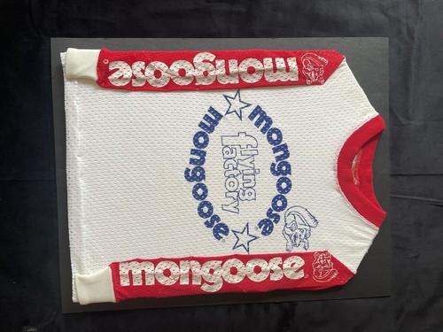 Old School Mongoose Vintage Kids Size 8 Jersey ,Pro Class Californian Supergoose