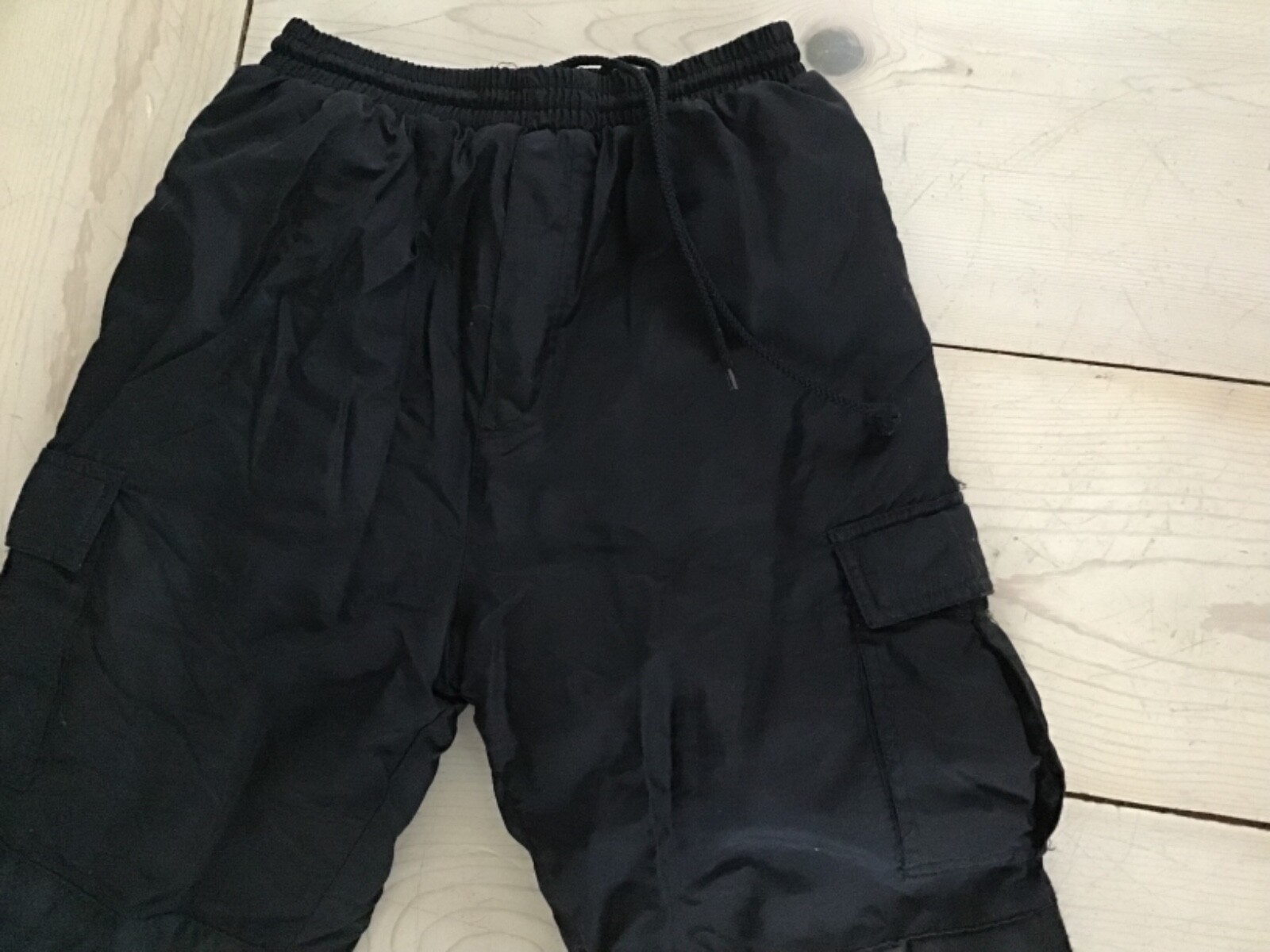 CHILL STOPPERS YOUTH BOYS GIRLS SNOW SKI WINTER PANTS INSULATED BLACK SZ 10-12