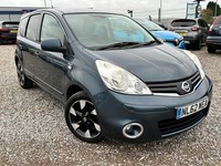 2012 Nissan Note 1.5 dCi n-tec+ Euro 5 5dr MPV Diesel Manual