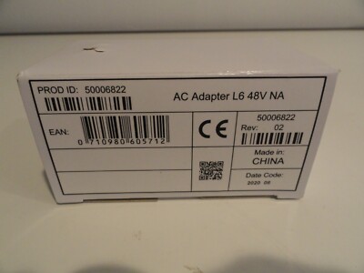 Mitel Aastra 50006822 AC Adapter L6 48V NA for Mitel 6800 & Mitel 6900 NEW