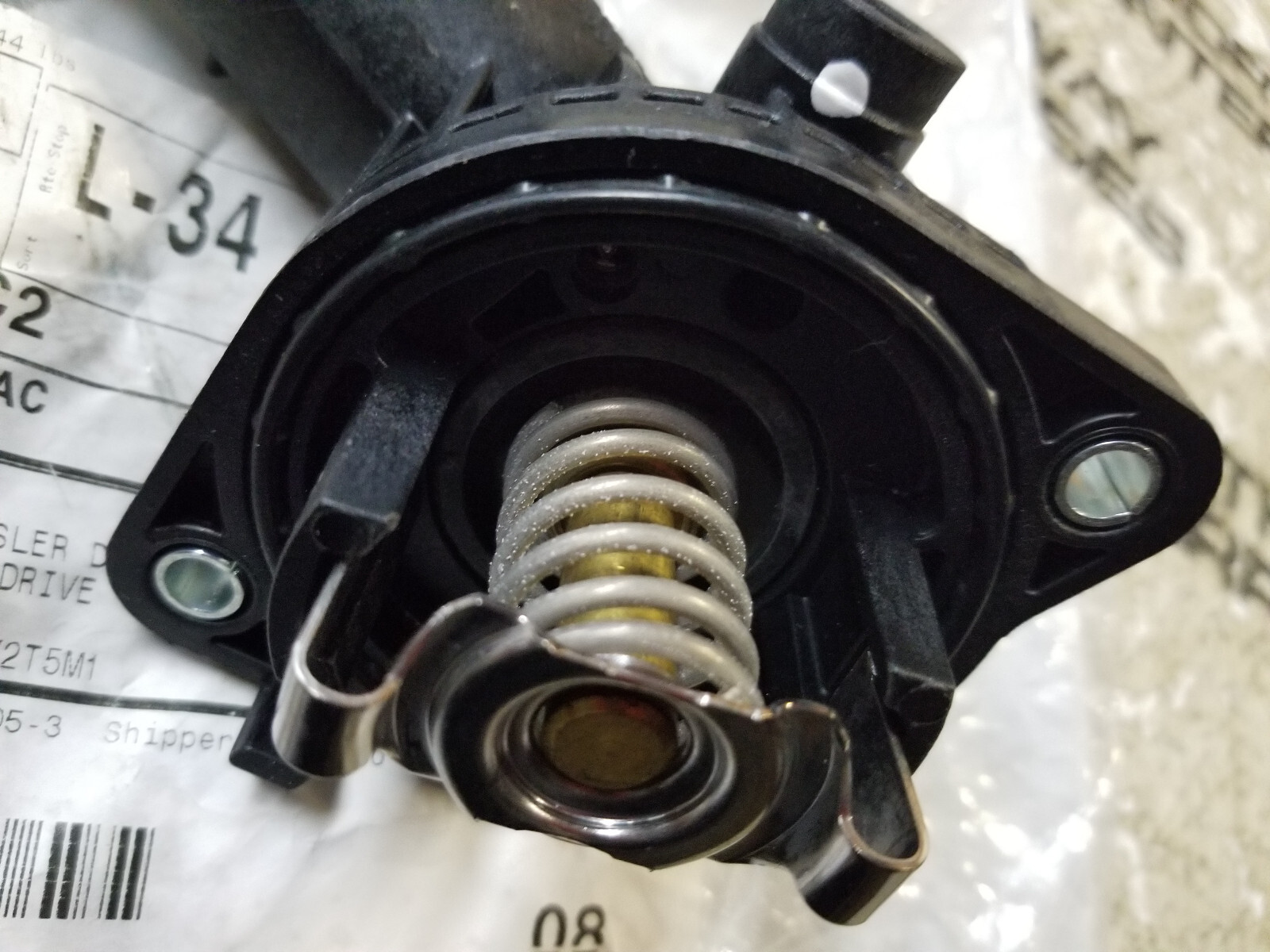 04893865AC MOPAR THERMOSTAT HOUSING - Picture 5 of 6