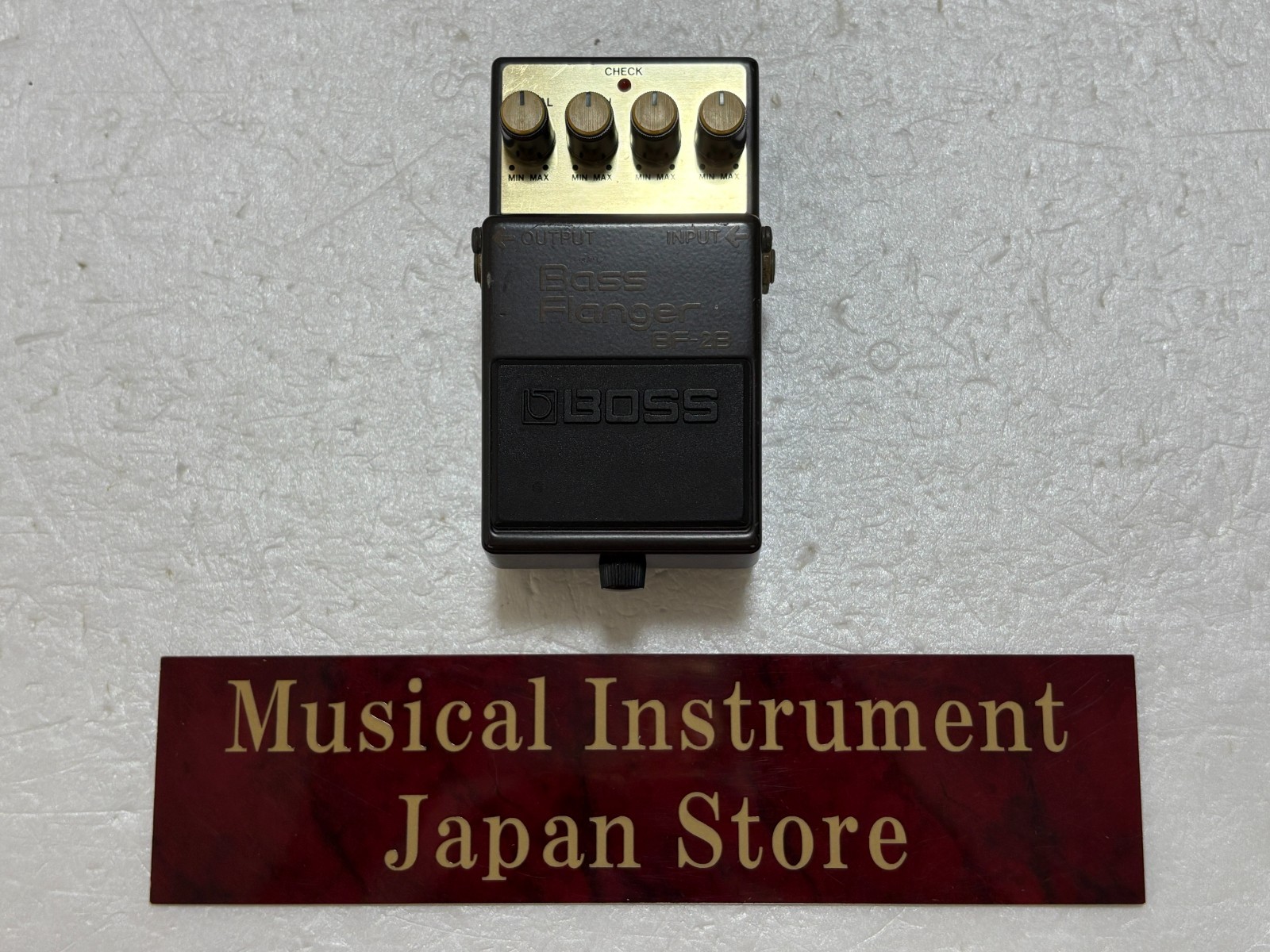 Boss BF-2B Bass Flanger Guitar Effect Pedal Used from Japan