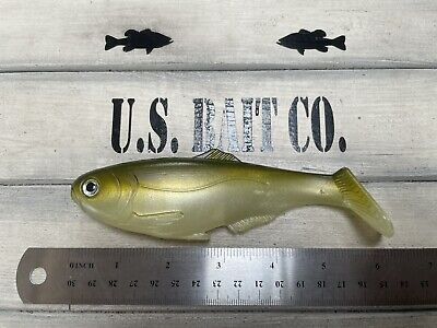 Weedless Swimbait 6” Color Tennessee Shad Lot Of 1 Bait