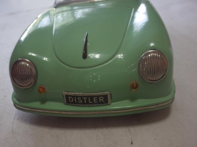 Distler Electromatic (Germany) Light Green Porsche 356 Cabrio Tin/Electric 1:15