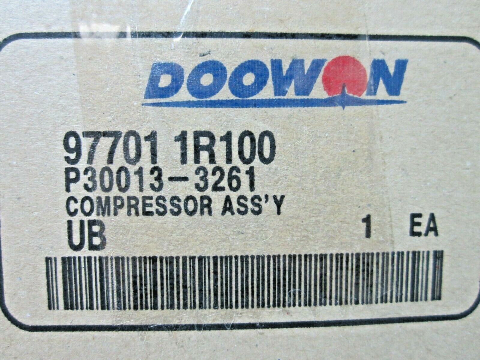 NEW OEM A/C COMPRESSOR W/ CLUTCH FIT 2012-2017 ACCENT & RIO 1.6L 97701-1R100