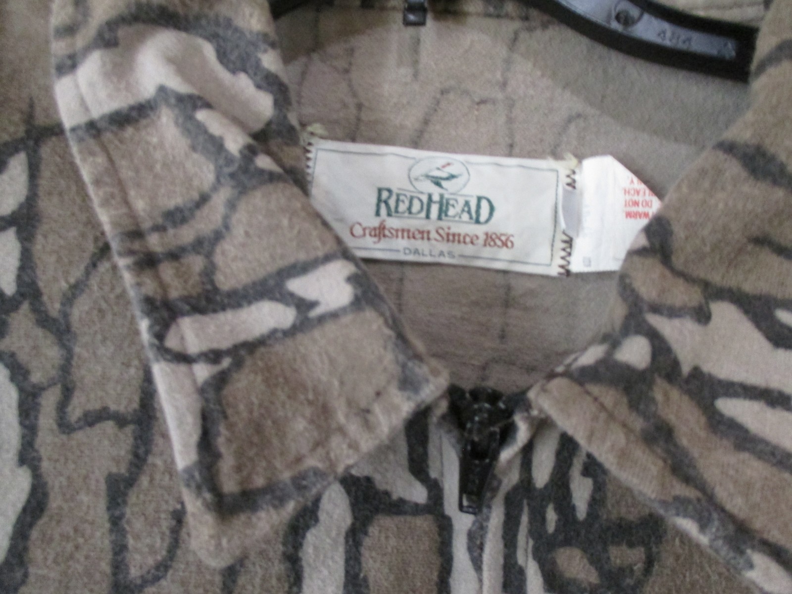 Mens RedHead camo jacket XL Zip