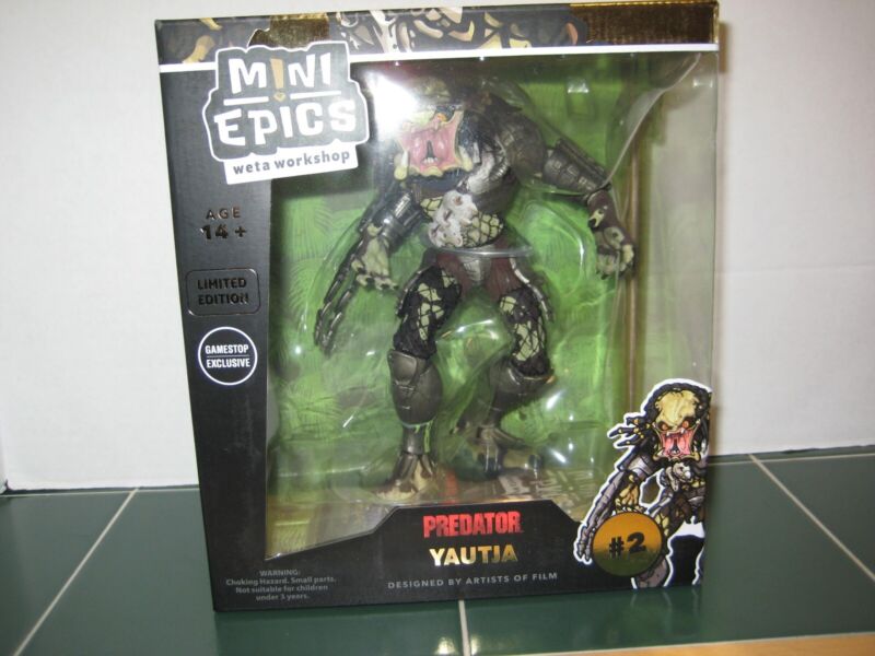 Mini Epics Exclusive  Predator Yautja Figure  #2  Weta Workshop Limited Edition