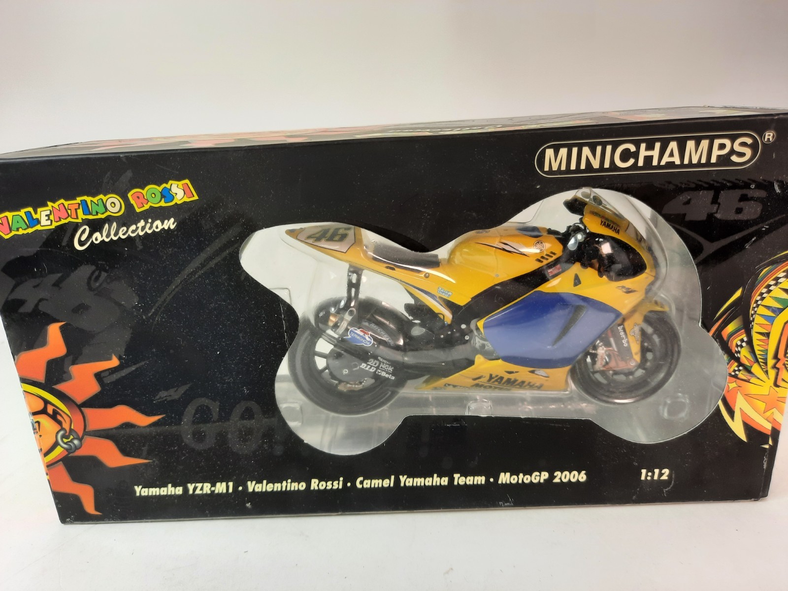 Minichamps Yamaha YZR-M1 #46 Valentino Rossi Laguna Seca