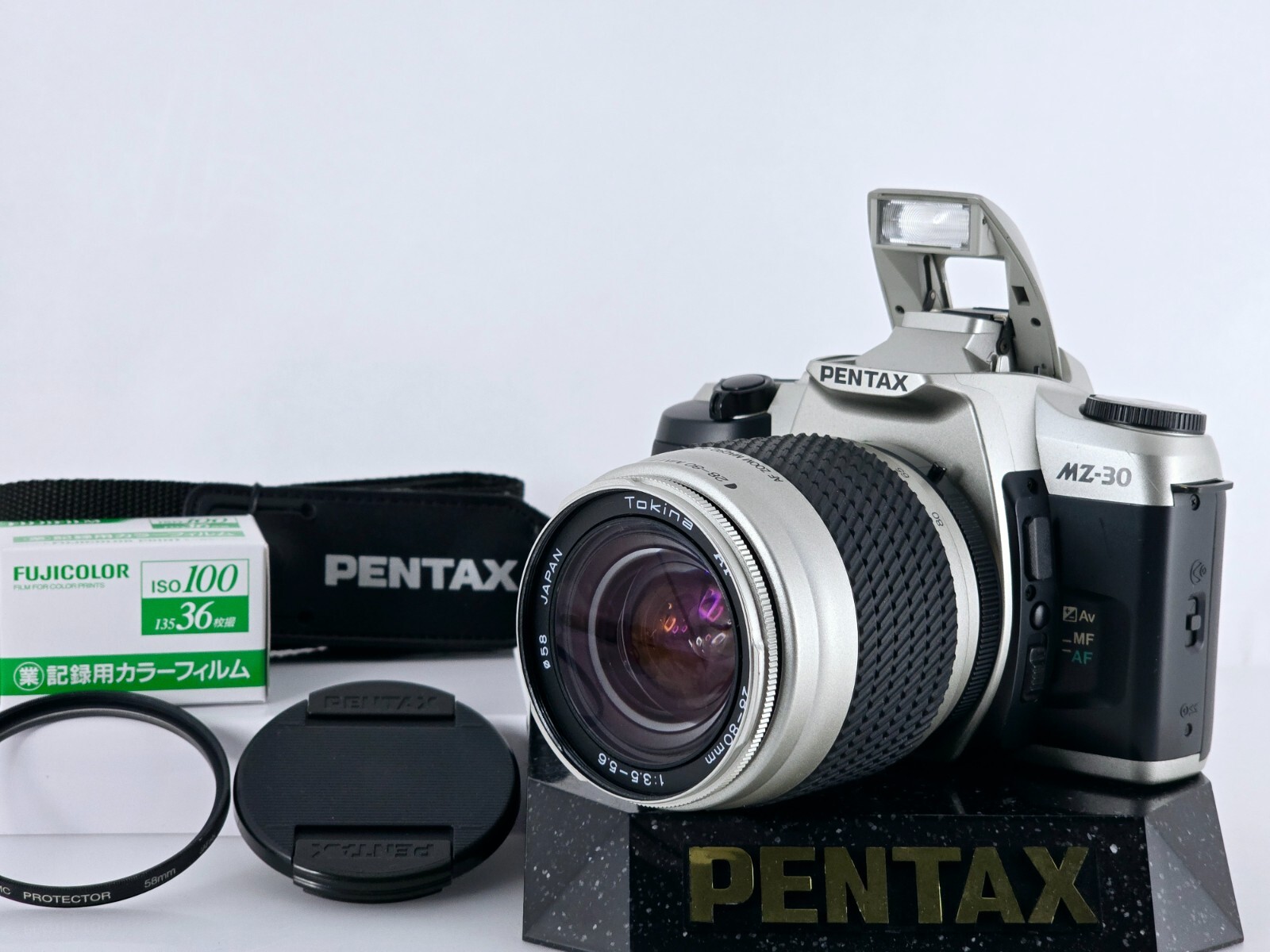 🌸[N.MINT+++] Pentax MZ-30 Film Camera Tokina AF 28-80mm F3