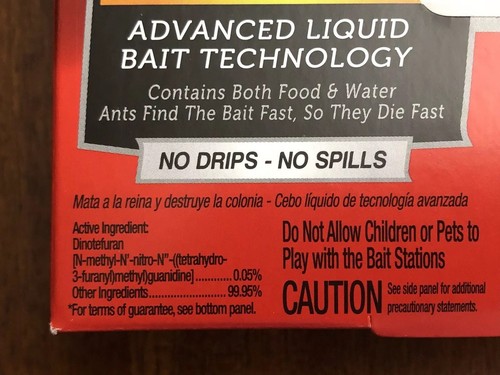 HOT SHOT ULTRA LIQUID ANT BAIT 4-COUNT PACKAGE