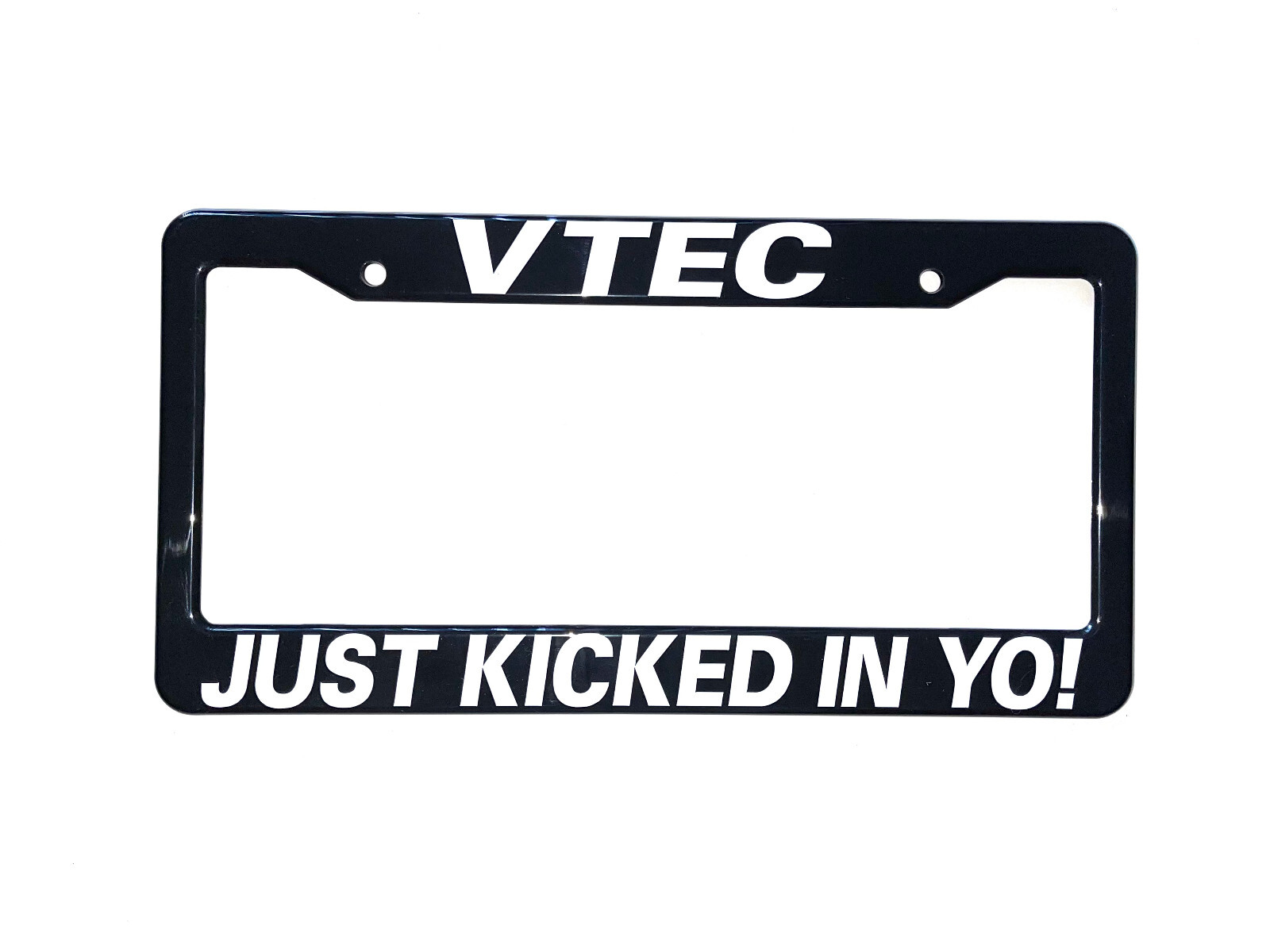 🔥 VTEC CAR LICENSE PLATE FRAME TAG COVER JDM EURO LOW FUNNY 🔥 VTEC CAR LICENSE PLATE FRAME TAG COVER JDM EURO LOW FUNNY