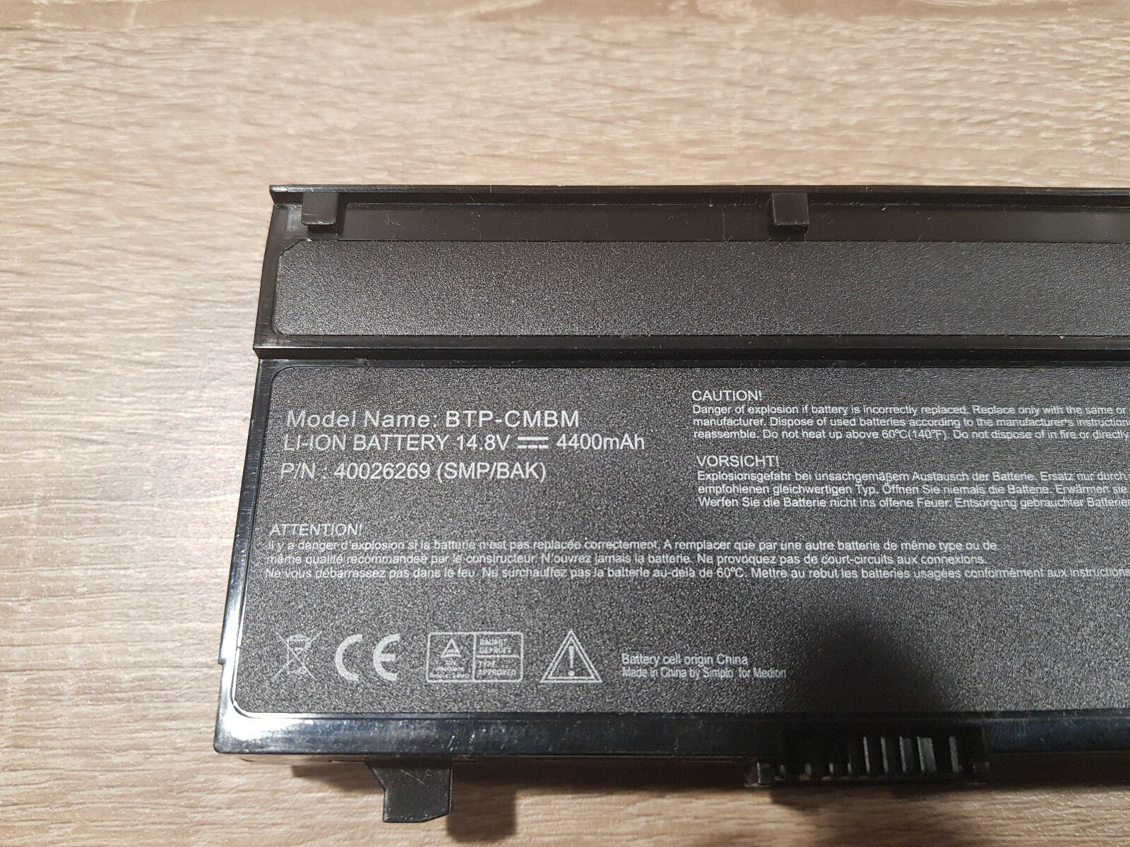 Medion Notebook Akku