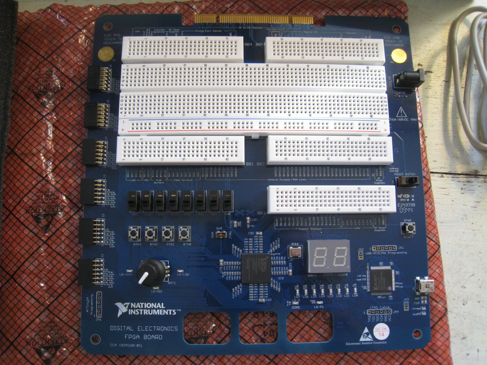 National Instruments NI FPGA PROTOTYPING BOARD NEW! 193426B01L