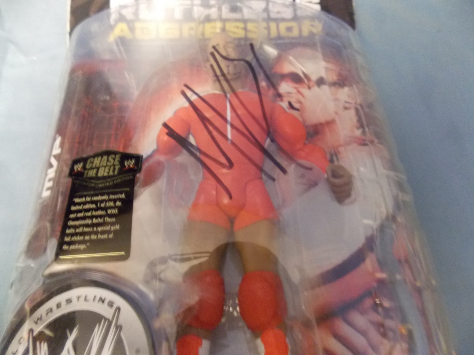 WWE Jakks Ruthless Aggression Series 30 MVP MOC Signed Autographed TNA Lucha