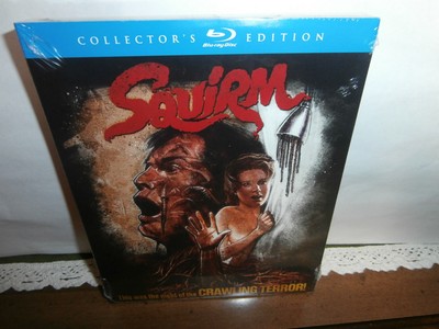 SQUIRM BLU-RAY CARNIVOROUS WORMS SCREAM/SHOUT FACTORY COLLECTOR'S EDITION W/SLIP