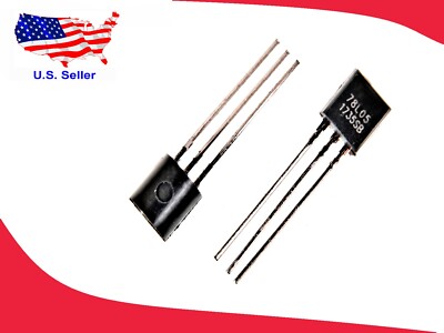 78L05 (10 pcs) TO-92 100mA 5V Positive Linear Voltage Regulator - Fast ship.
