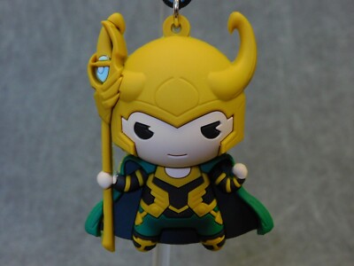 Marvel Classics NEW * Loki Clip - Chase * Blind Bag Monogram Key Chain Avengers