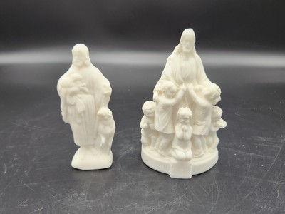 Vintage, 1936 Realart Rubber  Company, BKN N.Y.  Religious Figures.