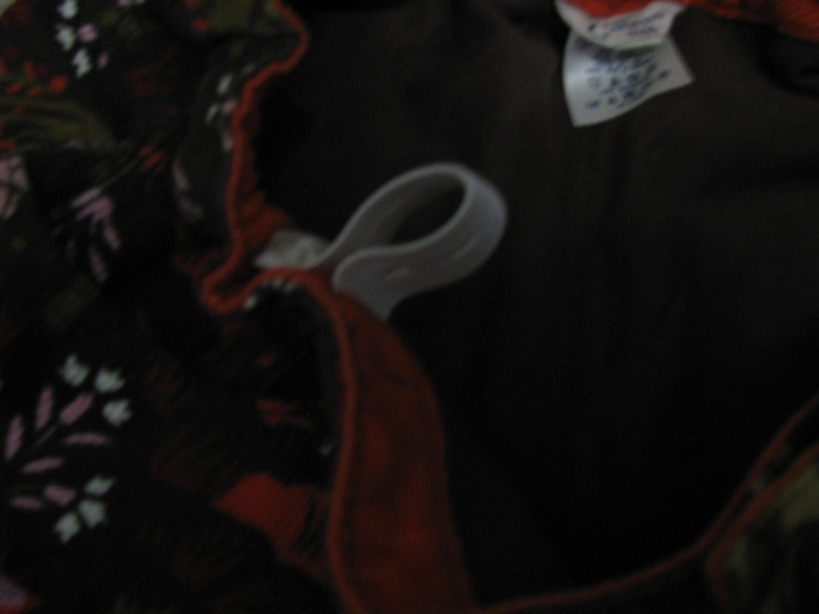 Lands End Kids corduroy skirt skort brown orange forest animal print 14 + NWT